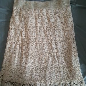 Crochet skirt